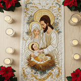 Gepolsterter Tischläufer - Licht von Bethlehem