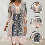 NAYA | BOHO LUXE FLUID MIDI DRESS
