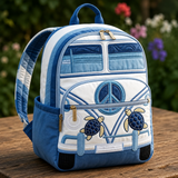 Boho Rucksack — Frieden des Meeres