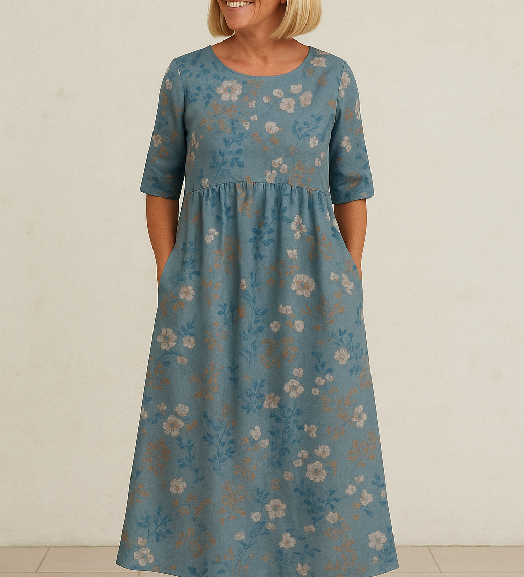 RELAXED MIDI DRESS LUNA