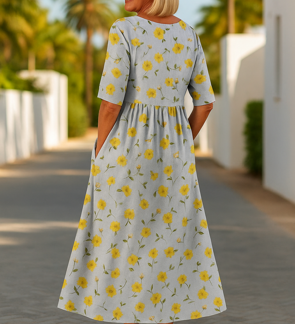 RELAXED MIDI DRESS LUNA