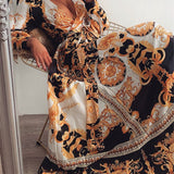Faye - Printed Boho Dress