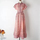 Adele - Bohemian Printed Two-Piece Set