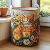 Chat des Bois | Handgefertigter Wäschekorb