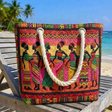 Handgefertigte Strandtasche | Reines von Melanin