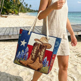 Handgefertigte Strandtasche | Stolz von Texas