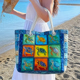 Handgemachte Strandtasche | Tortuga Tranquila
