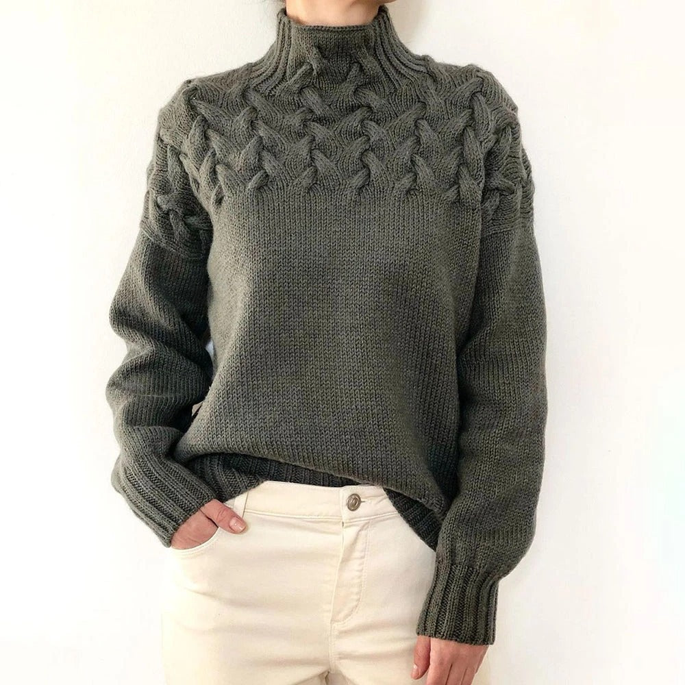 Elena | Warm Roll Neck Jumper