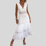Circe - Lace Camisole Dress with V-Neck