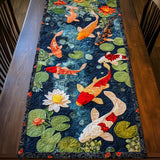 Chemin de Table Matelassé - Rêve de Carpes Koï