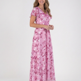 Noémie | Maxi Dress in Floral Chiffon