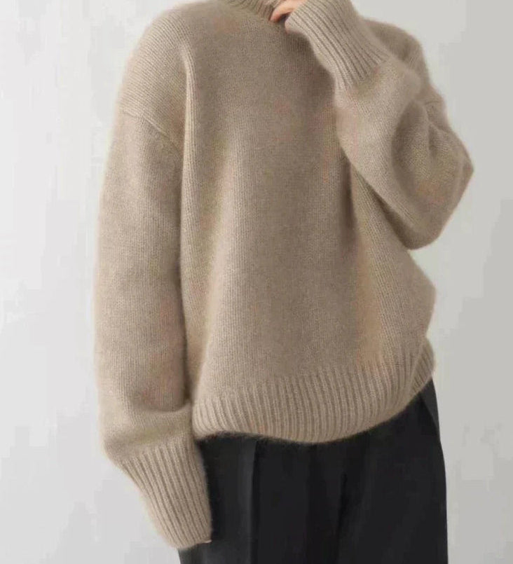 Amaya | Luxurious Cashmere Roll Neck Jumper