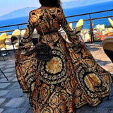 Faye - Printed Boho Dress
