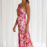 Majken | Elegant Summer Dress with Flowers