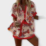 Beatriz - Beach Set Lobster Print