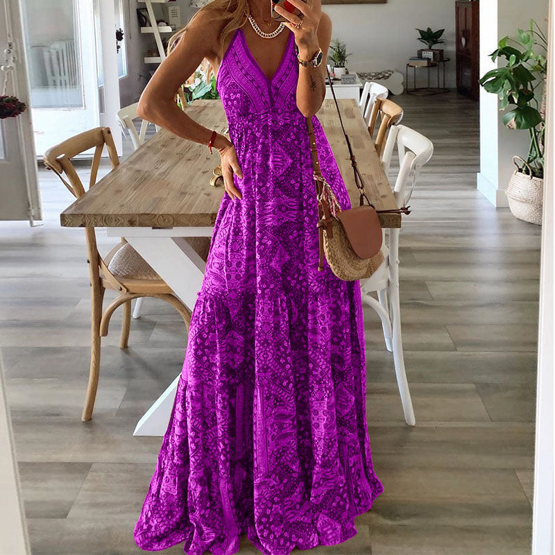 Gweneth - Sleeveless Boho Dress