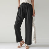 Vara - Relaxed Fit Trousers with Drawstring