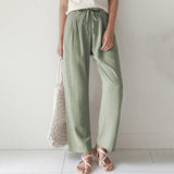 Vara - Relaxed Fit Trousers with Drawstring