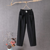 Alyra - Relaxed Trousers with Pockets