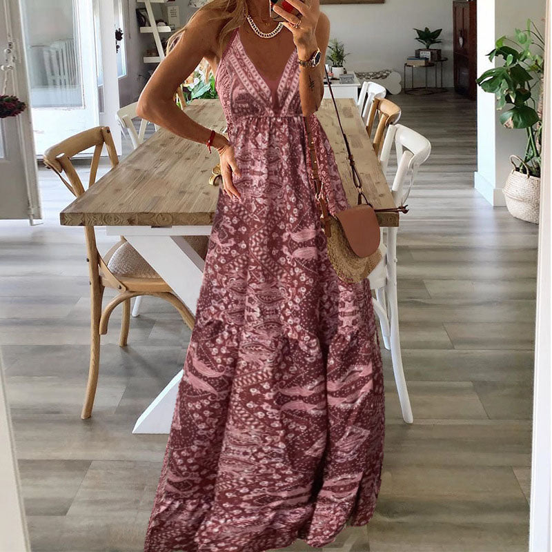 Gweneth - Sleeveless Boho Dress
