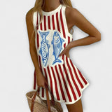 Constança - Mini Dress Fish Print