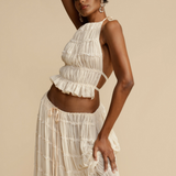 WENDY - Strappy Top and Skirt Set