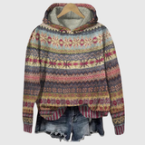 Gaby | Retro Ethnic Sweatshirt