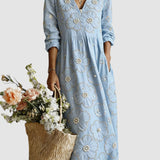 LENA | MIDI FLORAL DRESS