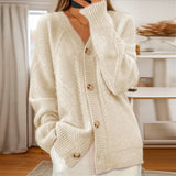 Eloísa - Ribbed Knit Cardigan