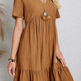 Enora - Elegant dress that enhances the belly