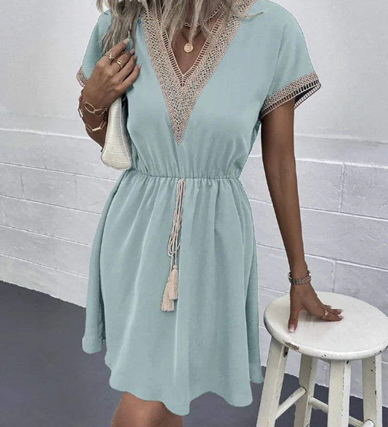 Sabrina - Elegant Bohemian Dress
