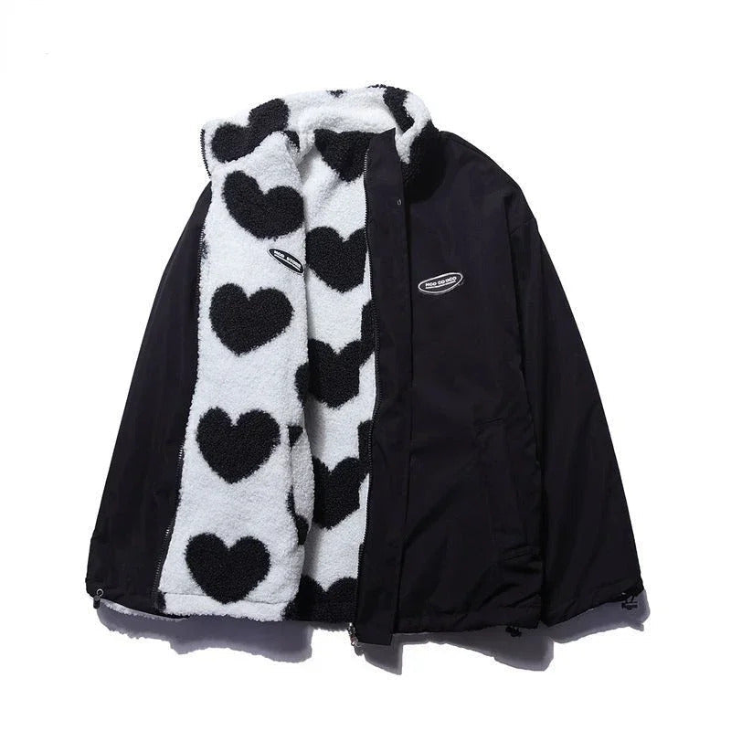 Cecília - Reversible Heart Coat