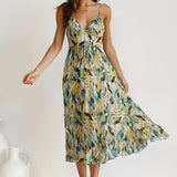 Evelina | Elegant and Colourful Dress