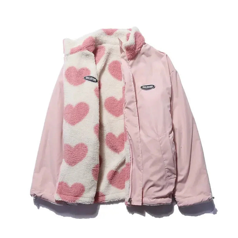 Cecília - Reversible Heart Coat