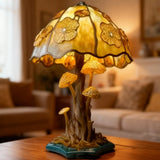 Lampe de nuit champignon faite à la main