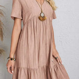 Enora - Elegant dress that enhances the belly