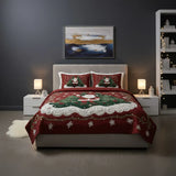 Parure de lit matelassée 3 pièces - Atelier du Père Noël
