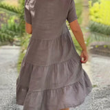 Bexley - Casual Summer Dress with V-Neck