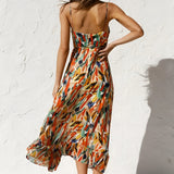 Evelina | Elegant and Colourful Dress
