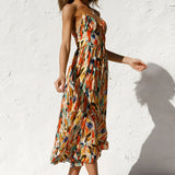 Evelina | Elegant and Colourful Dress