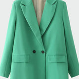 Oversized Coat with Modern Lines