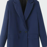 Oversized Coat with Modern Lines