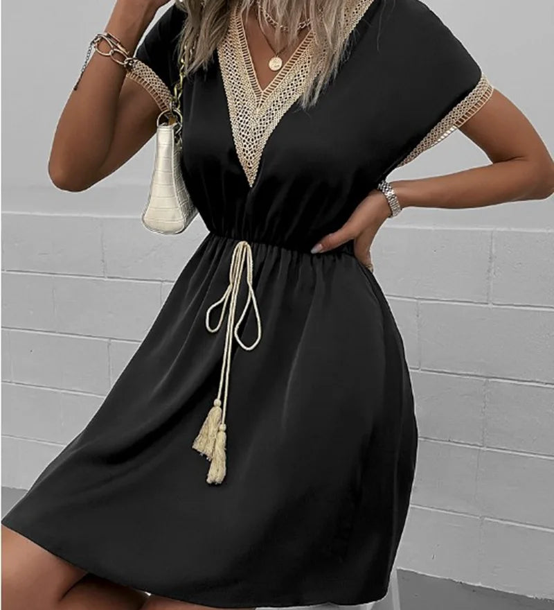 Sabrina - Elegant Bohemian Dress