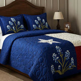 Gepolstertes Bettwäsche-Set 3-teilig - Stolz von Texas