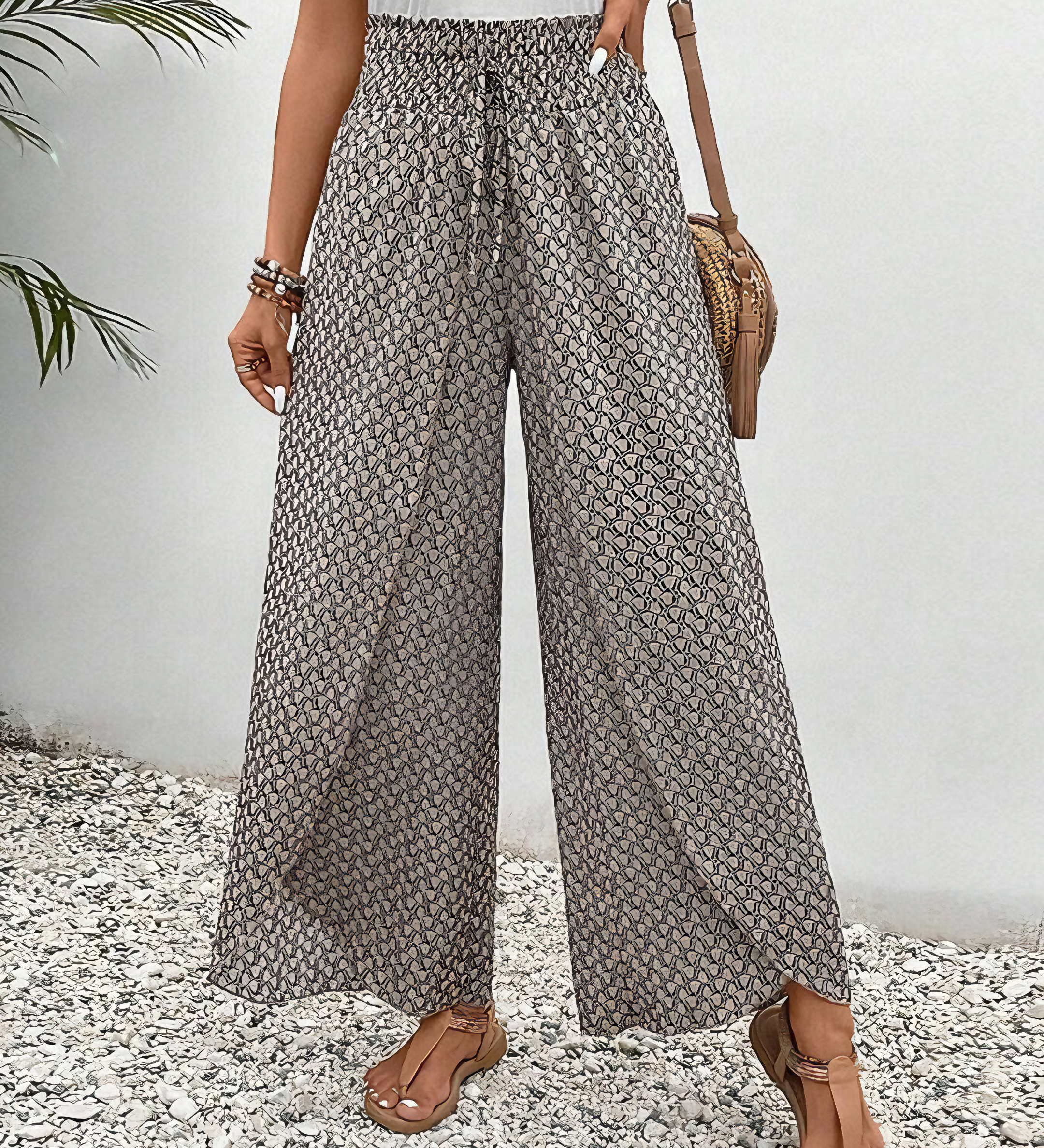 Sahara - Relaxed Wide Leg Trousers