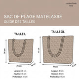 Sac de Plage Fait Main | Rêves de Tortue Corail