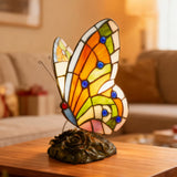 Mosaiklampe mit Flügeln