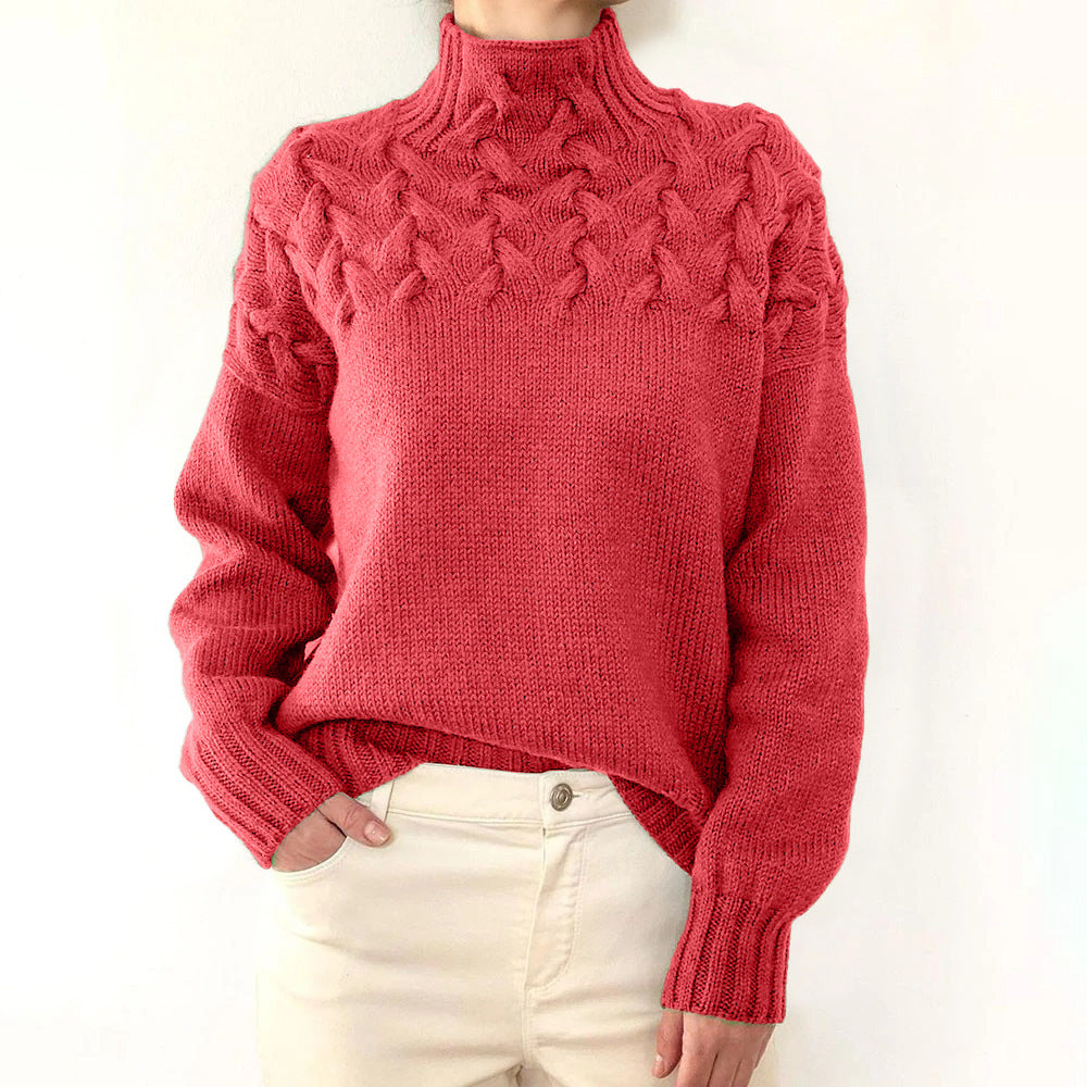 Elena | Warm Roll Neck Jumper