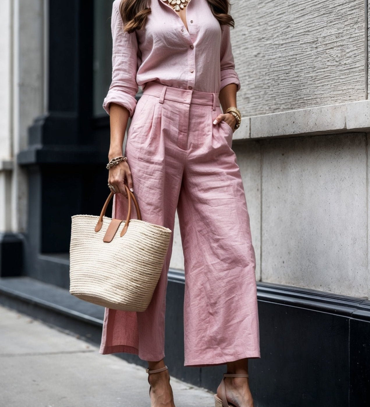 Isadora - Casual Chic Look Pink