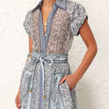 Adele - Bohemian Printed Two-Piece Set